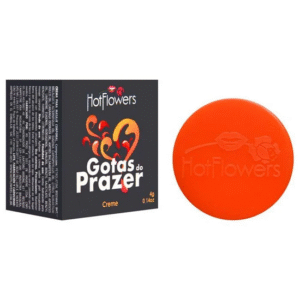 GOTAS DO PRAZER CREME POTE 4g - HOT FLOWERS - HC306