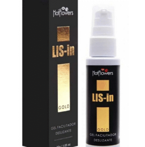 LIS-IN GOLD GEL ANAL FACILITADOR 30G HOT FLOWERS- HC553