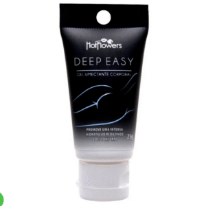 DEEP EASY ANESTÉSICO BISNAGA PRETA  25g HOT FLOWERS - HC249U