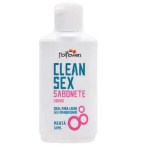 CLEAN SEX SABONETE LÍQUIDO 60ML HOT FLOWERS -HC518