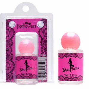 PERFUME DAS PUTAS AFRODISÍACO FEMININO 7ML HOT FLOWERS -HC309