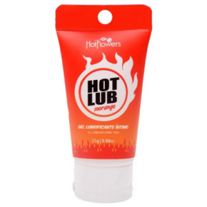 HOT LUB GEL DESLIZANTE BEIJÁVEL 25G HOT FLOWERS -HC515