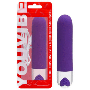 VIDRADOR RECARREGÁVEL 12 VIBRAÇÕES YOUVIBE- PS008D