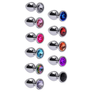 PLUG ANAL M AÇO BRILHANTE SEXY IMPORT -5846