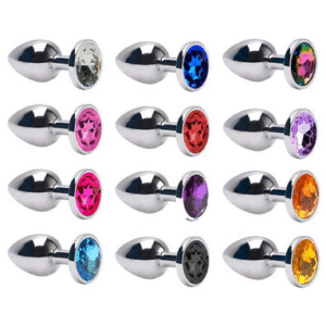 PLUG ANAL G AÇO BRILHANTE SEXY IMPORT- 5847