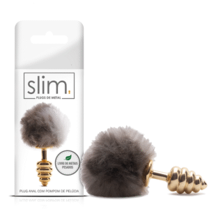 PLUG SLIM RABO POMPOM SEXY FANTASY.
