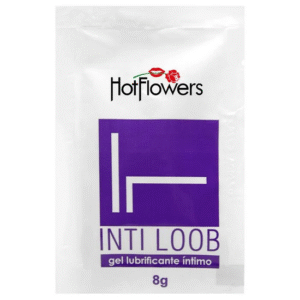 INTI LOOB GEL LUBRIFICANTE NEUTRO SACHÊ 8G HOT FLOWERS-HC118