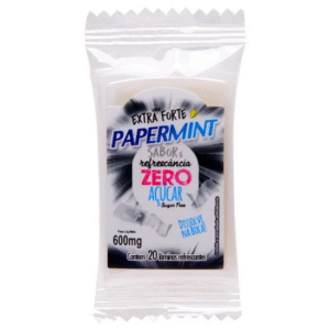 PAPERMINT LÂMINAS REFRESCANTE  0 AÇUCAR- 20UNIDADE