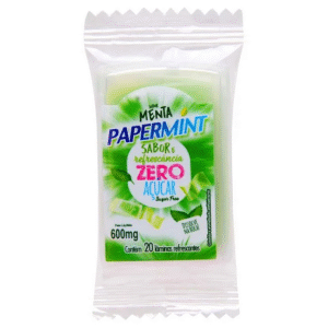 PAPERMINT LÂMINAS REFRESCANTE  0 AÇUCAR- 20UNIDADE