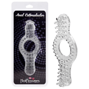 ANEL ESTIMULADOR DUPLO SENSUAL HOT FLOWERS-HZ321T
