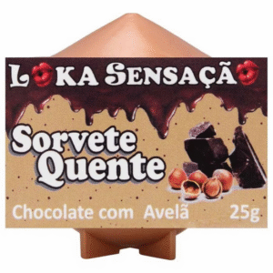 VELA COMESTÍVEL SORVETE QUENTE- LOKA SENSAÇÃO