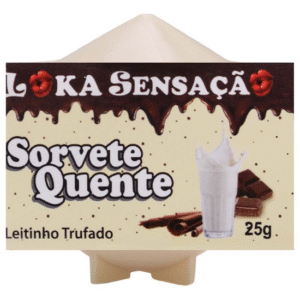 VELA COMESTÍVEL SORVETE QUENTE- LOKA SENSAÇÃO