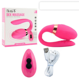 VIBRADOR PARA CASAL SILICONE SMART -MCV1208