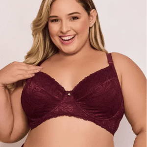 SOUTIEN PLUS SIZE SEM BOJO COM AROS COBERTURA DE RENDA - P SP 08 0004