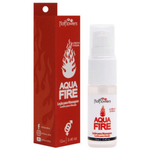 AQUA FIRE LUBRIFICANTE 12ML HOT FLOWERS - HC445
