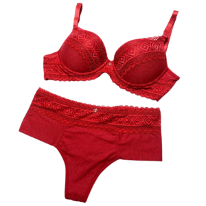CONJUNTO SLIM COM BOJO RENDADO